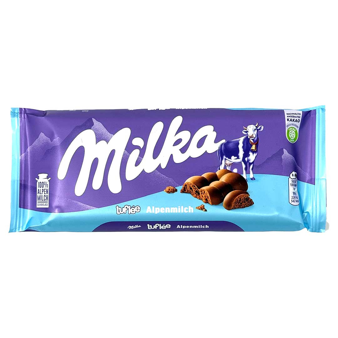 2 X 100g Milka Alpenmilch Chocolate Bars – NEW, Imported From Germany